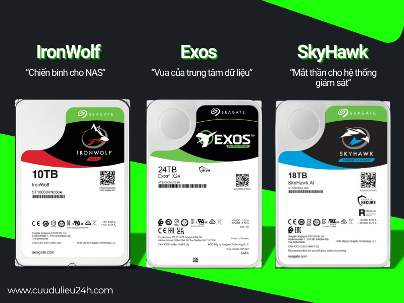 IronWolf SkyHawk Exos