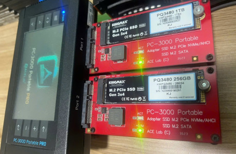 Cứu dữ liệu SSD NVMe SM2263XT