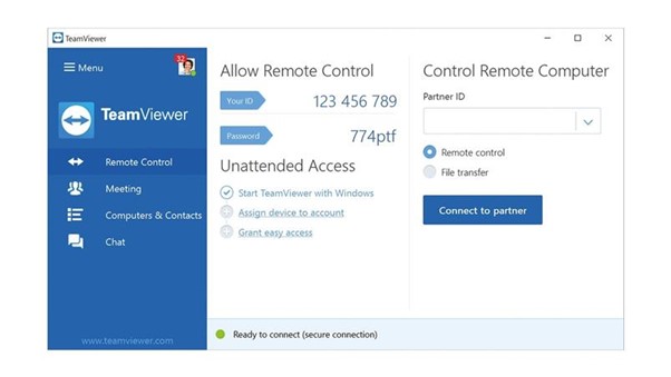 phần mềm TeamViewer