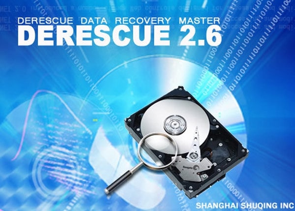 phần mềm khôi phục file bị xóa DERescue Data Recovery Master