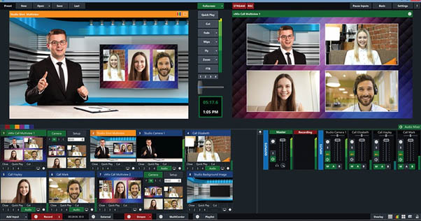 Phần mềm live stream vMix được nhiều người sử dụng