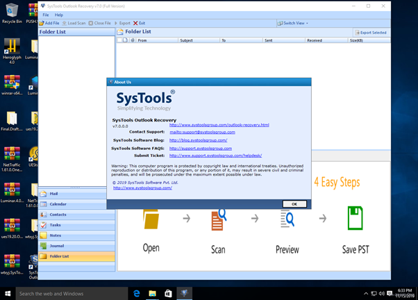 Systools outlook recovery gi&uacute;p giữ nguy&ecirc;n vẹn Meta & Tệp đ&iacute;nh k&egrave;m