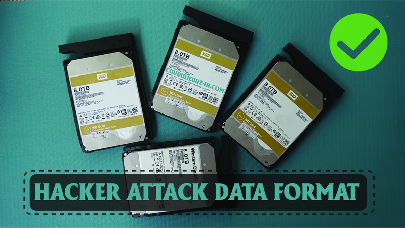 Phục hồi dữ liệu sysnology bị hacker tấn c&ocirc;ng
