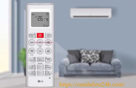 Các ký hiệu trên remote máy lạnh LG