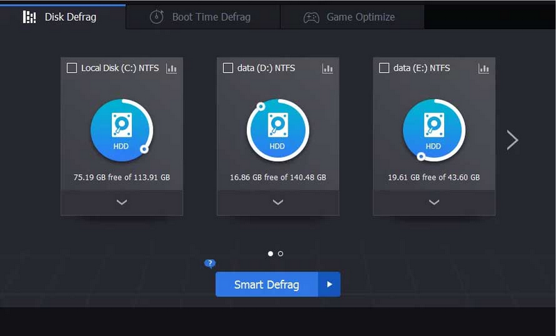 Sử dụng Smart Defrag 