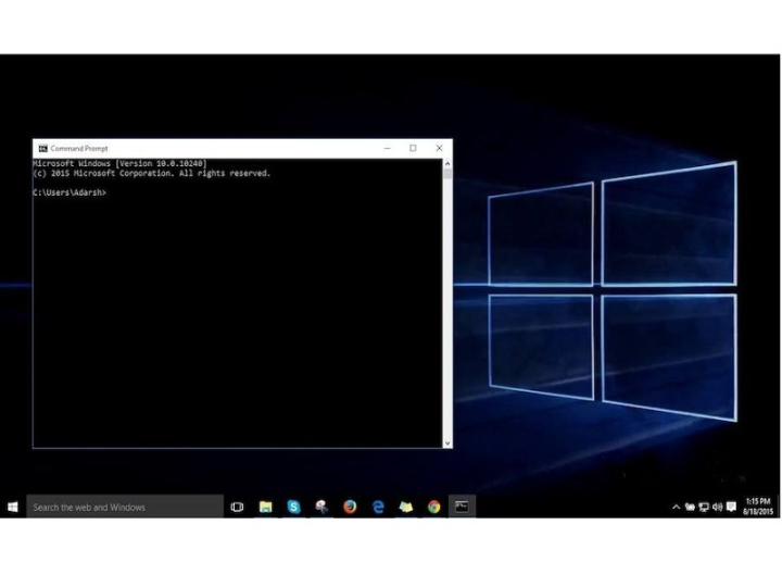 Sử Dụng Command Prompt