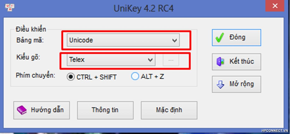 Phần mềm Unikey