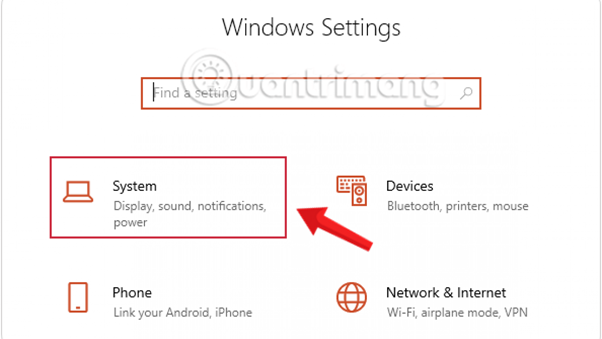 Windows Settings