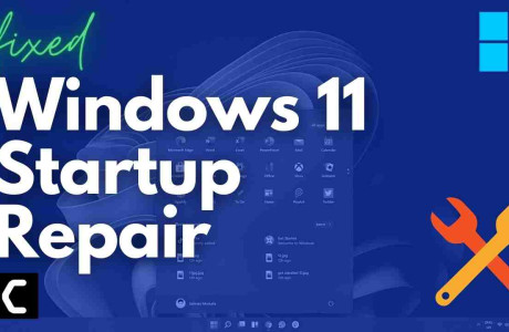 Công cụ Startup Repair khắc phục sự cố win10, win11